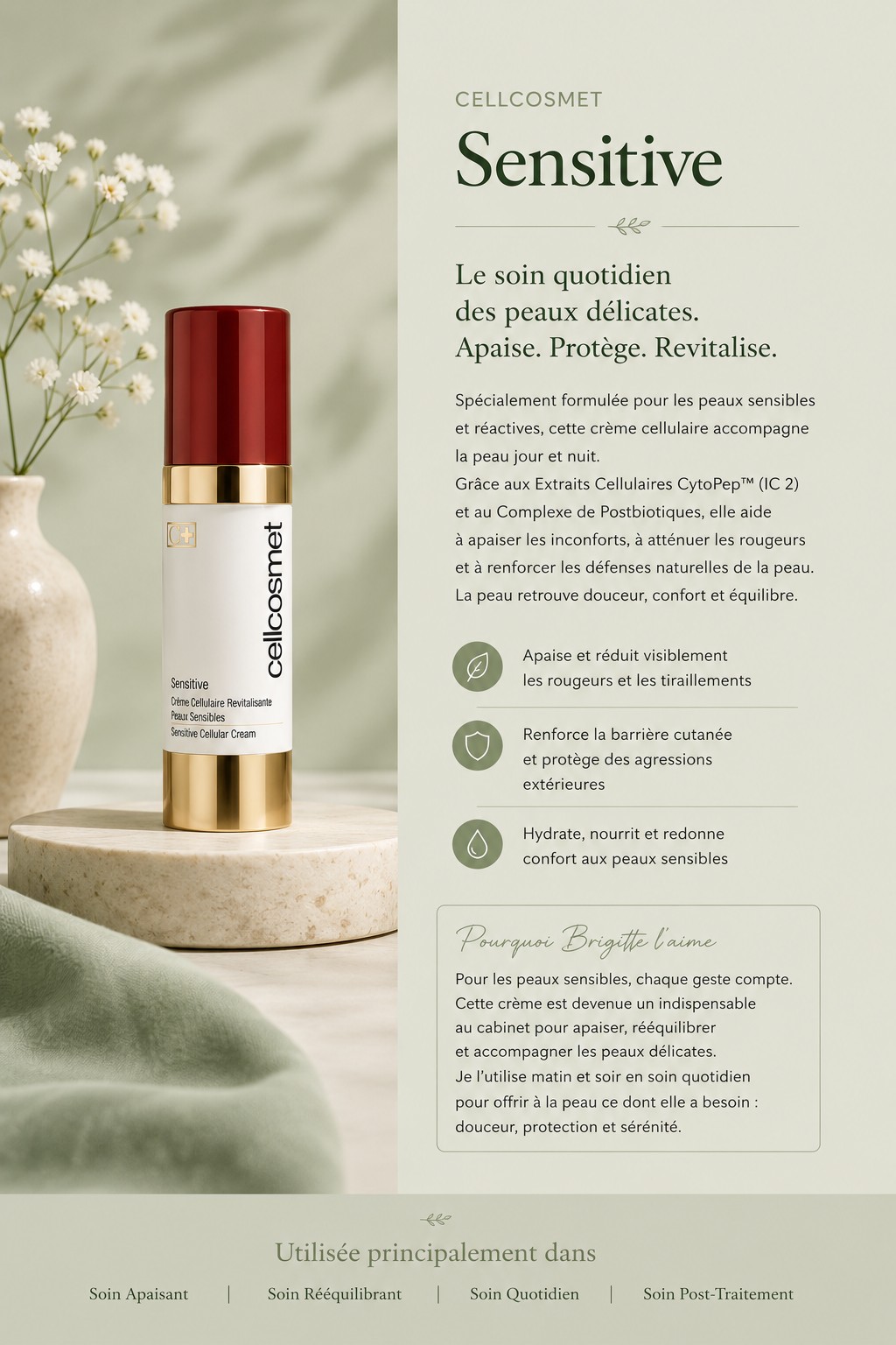 cellcosmet sensitive Brigitte