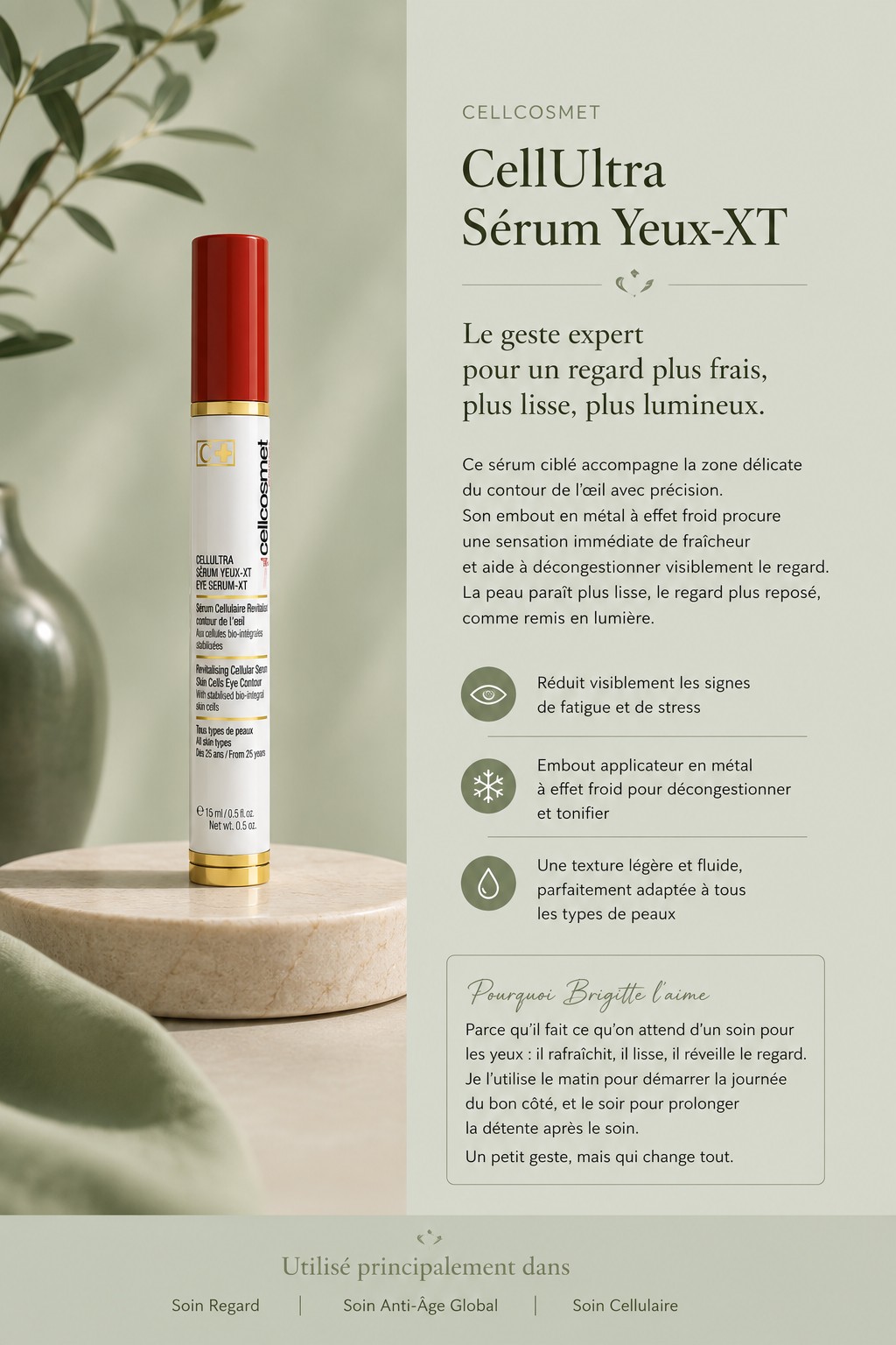 cellcosmet ultra yeux Brigitte